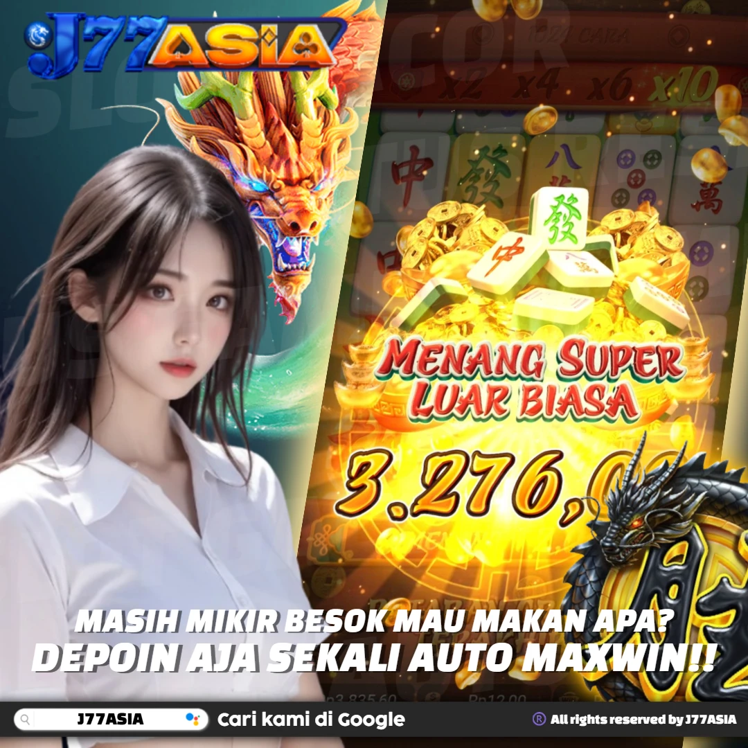 J77Asia: Link Alternatif Situs Online Slot Mahjong Resmi Hari Ini